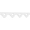 Ekena Millwork Addi Architectural Grade PVC Running Trim, 6"H x 5/8"P x 48"L RUNP06X0625X48ADD - alternate 1